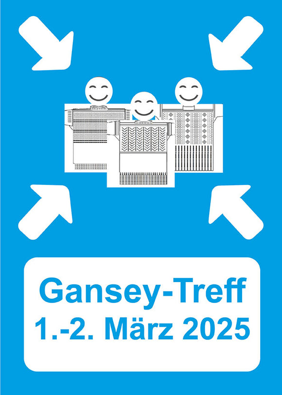 Gansey-Treff am 1.-2. März 2025 in Leer/Ostfriesland