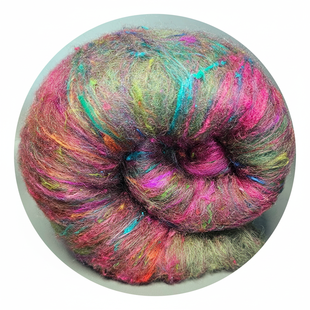 Batts / Vliese zum Spinnen