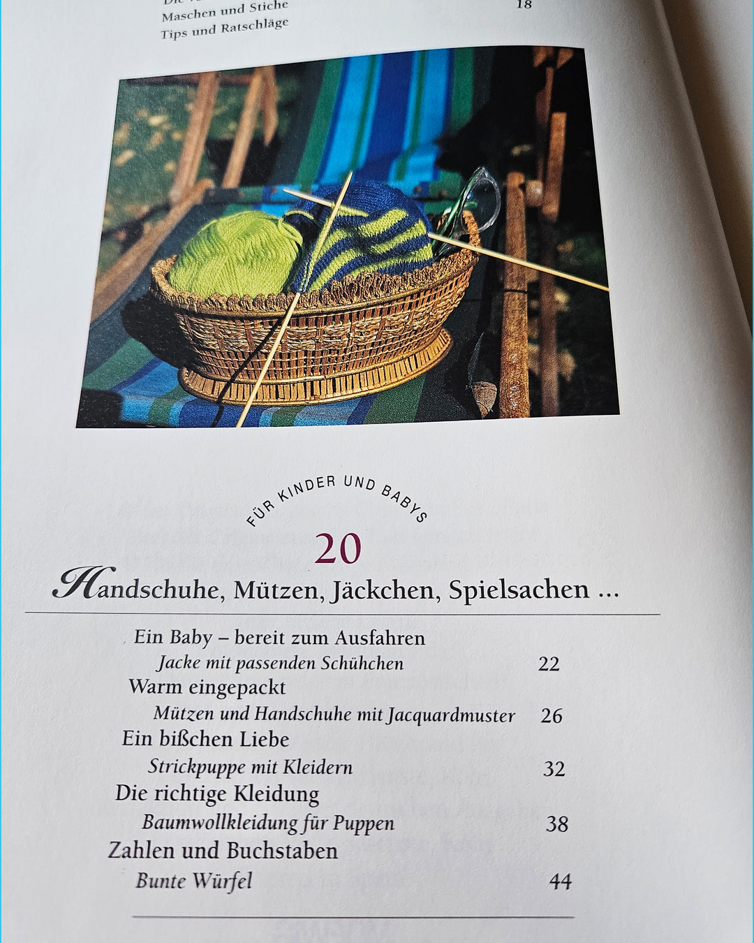 Mein liebstes Hobby -Stricken