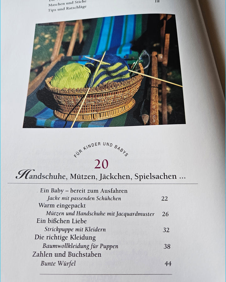 Mein liebstes Hobby -Stricken