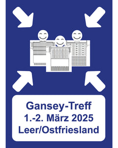 Gansey-Treff am 1.-2. März 2025 in Leer / Ostfriesland