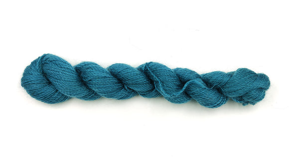 Mohair-Merino 2-fädig - PETROL