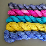 Merino/Seide  handgefärbt - LUCKY DIP