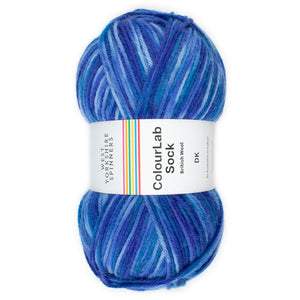 WYS Colour Lab Sock DK - BLUES