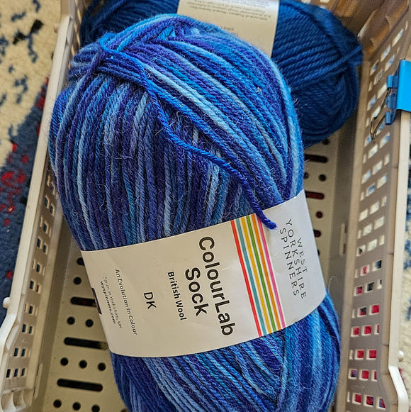 WYS Colour Lab Sock DK - BLUES