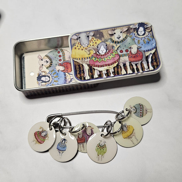 Sheep in Sweaters von Emma Ball - MASCHENMARKIERER IN DER DOSE