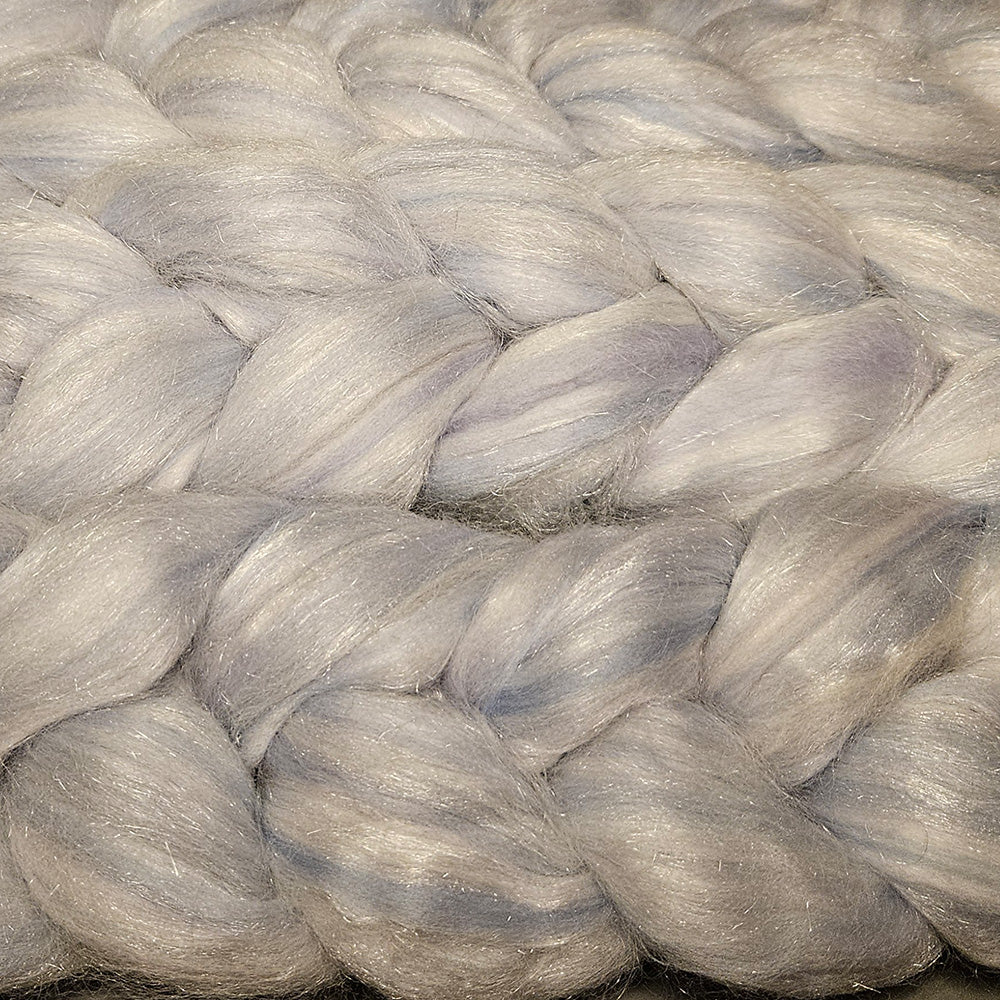 Merino/Nylon Kammzug  - EISKRISTALL
