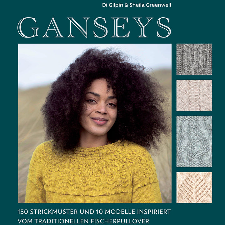 Ganseys - 150 Strickmuster und 10 Modelle inspiriert vom traditionellen Fischerpullover  von Di Gilpin und Sheila Greenwell