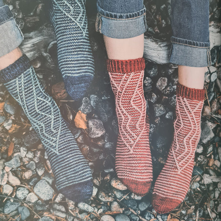 Finnische Socken stricken - Eine Liebesgeschichte