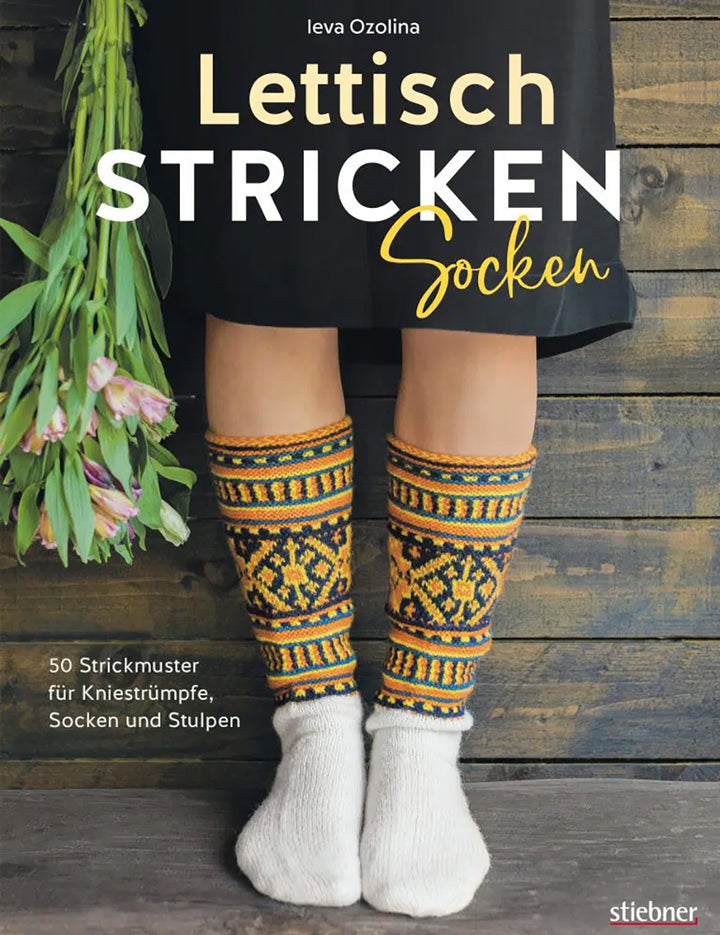 Lettisch Stricken Socken - 50  Strickmuster für Kniestrümpfe, Socken und Stulpen