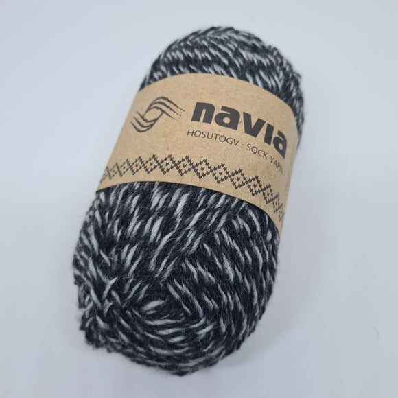 Navia  Sockenwolle  - BRAUN MELIERT